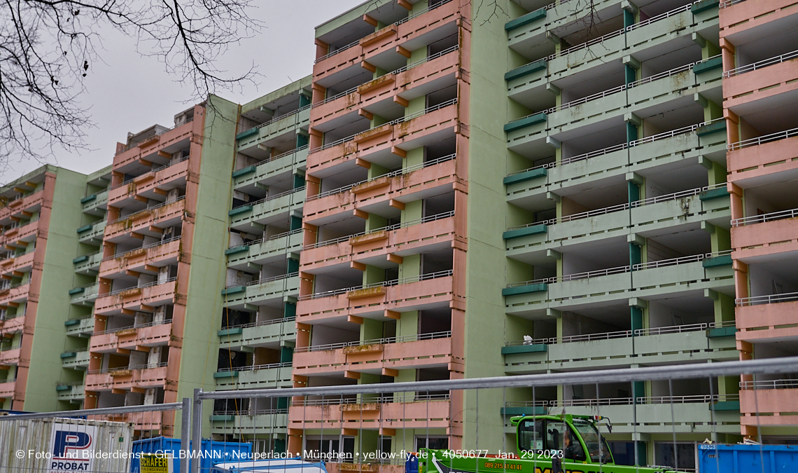 29.01.2023 - Sanierung Kurt-Eisner-Straße in Neuperlach